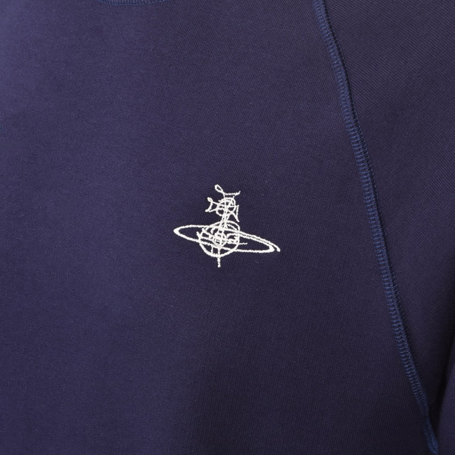 Alternative Image for ProductVivienne Westwood Raglan Crew Sweatshirt Navy3